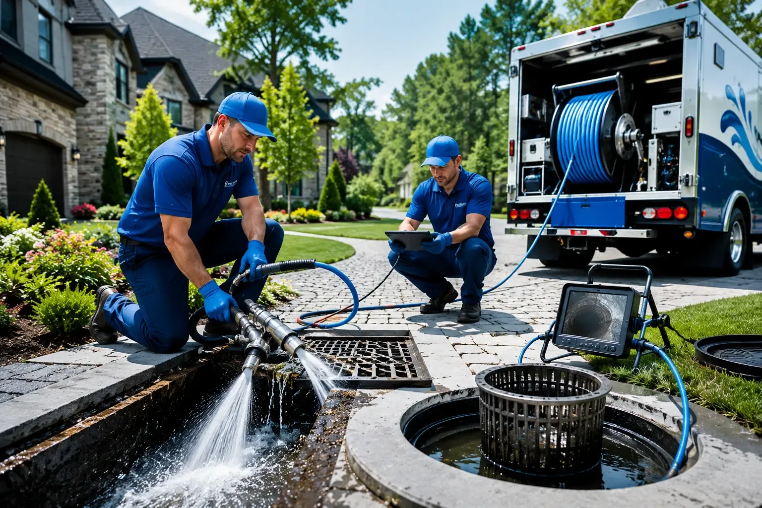 Local outdoor drain cleaning professionals in Benham, KY